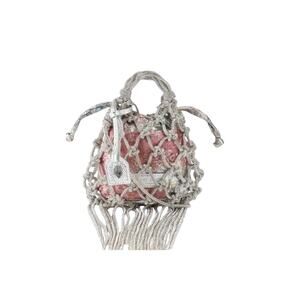 Kurt Geiger London MINI MACRAME CRYSTAL BAG NWT